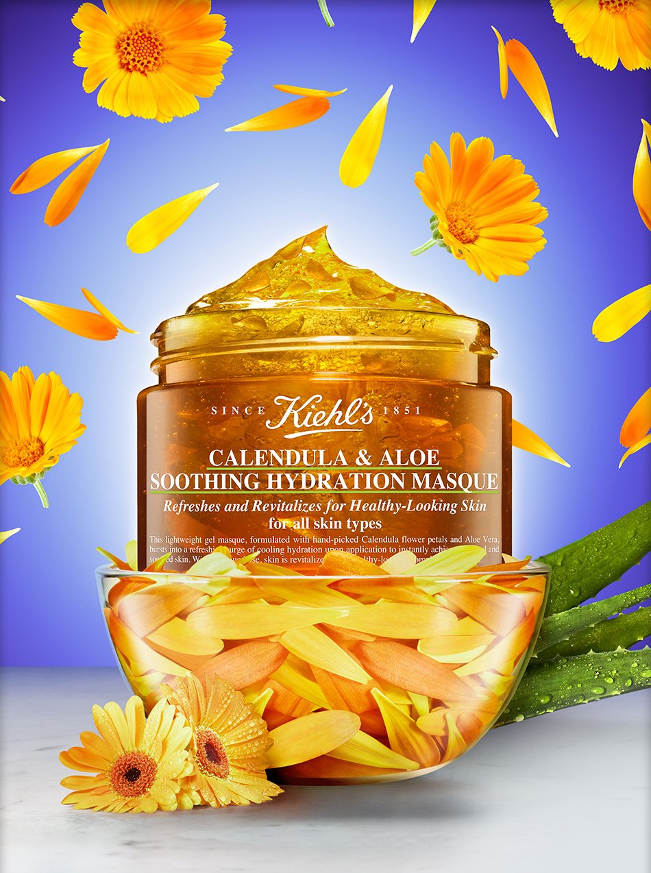 Kiehl's Calendula & Aloe Soothing Hydration Masque 14 ml.