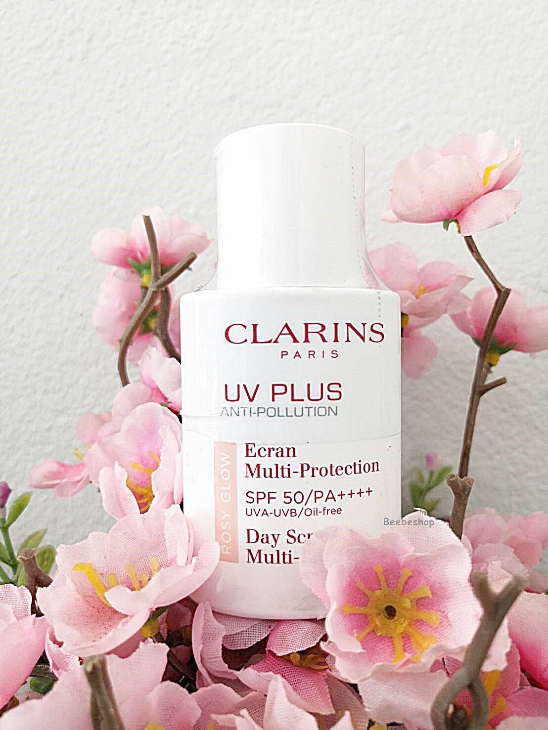 Clarins UV Plus Anti-Pollution Day Screen Multi Protection SPF50/PA++++ 50 ml. #Rosy Glow