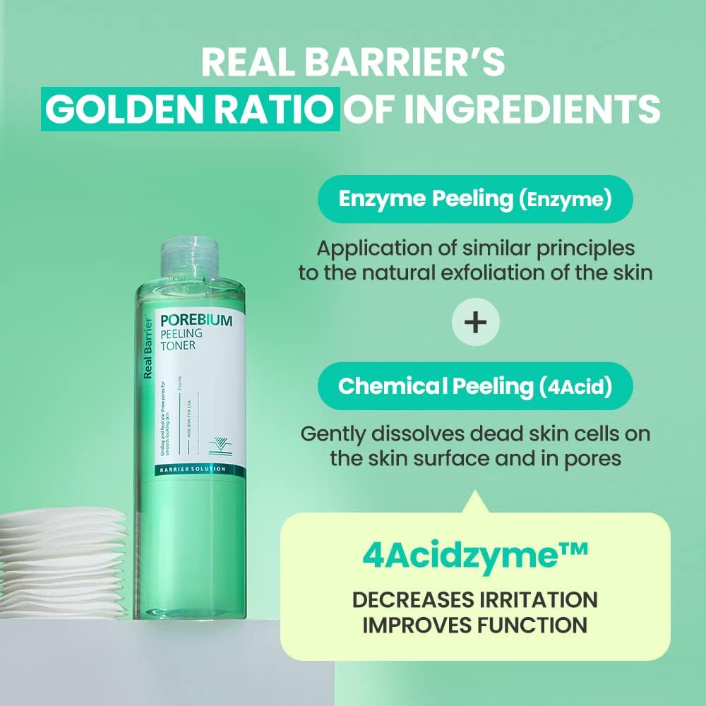 Real Barrier Porebium Peeling Toner 305 ml.