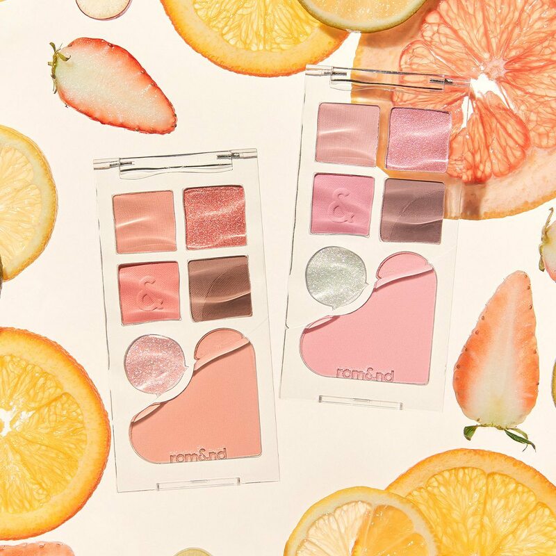 Rom&nd Bare Layers Palette 14 g. #02 Strawberry Mood