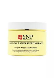 SNP Gold Collagen Sleeping Pack 100 g.