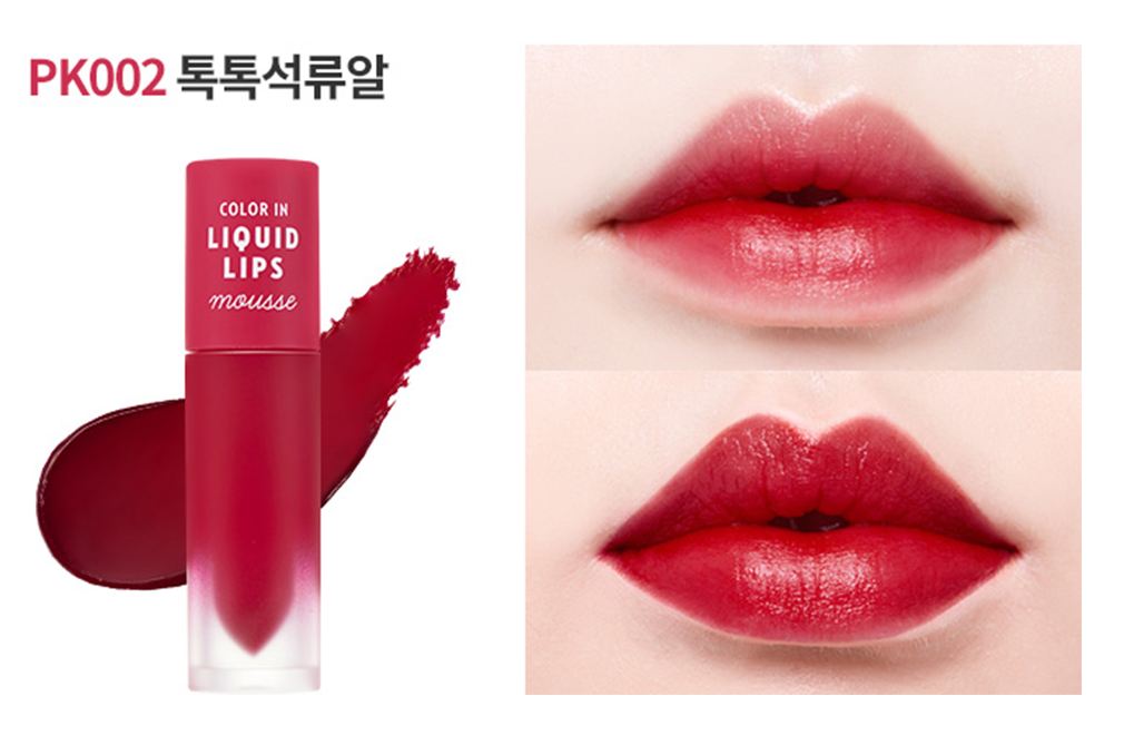 Etude House Color in Liquid Lip Mousse 3.2 g. #PK002