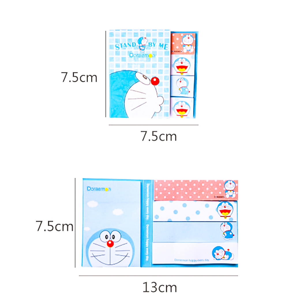 🌈กระดาษโน๊ตกาวในตัว Sticky Note⭐โพสอิทเล่มพับ 100 แผ่น การ์ตูนดัง📌สินค้าพร้อมส่งในไทย post it โพสอิท กระดาษกาว