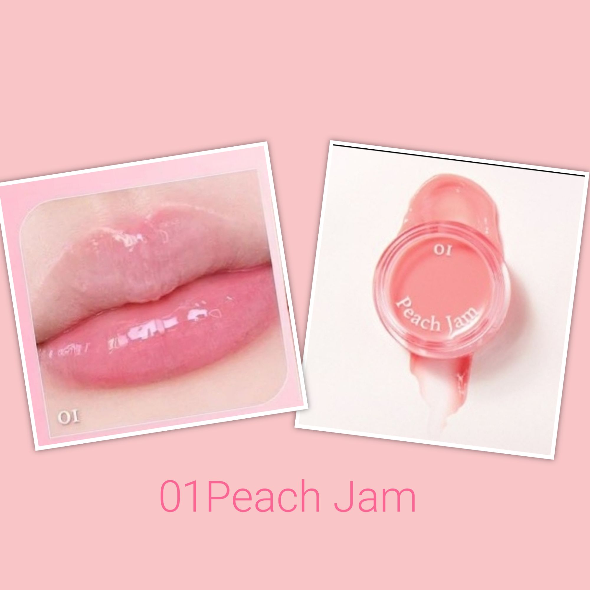 Dasique Fruity Lip Jam 4 g. #01 Peach Jam
