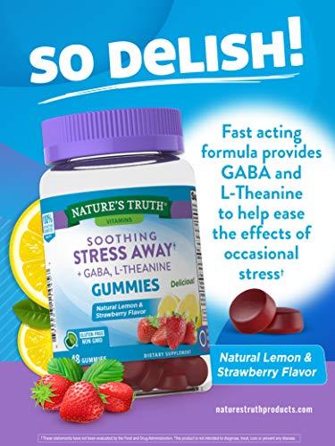 Nature's Truth Soothing Stress Away Gummies 48 Gummies