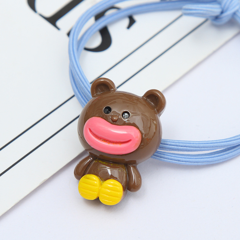 🌈ยางยืดรัดผม🌈ตัวการ์ตูนแก๊งสัตว์ปากใหญ่ หลากสี📌เลือกลาย ชิ้นละ 3 บาท ✔️พร้อมส่ง Ohwowshop ยางยืด ยางมัดผม ยางยืดรัดผมเกาหลี ยางรัดผม