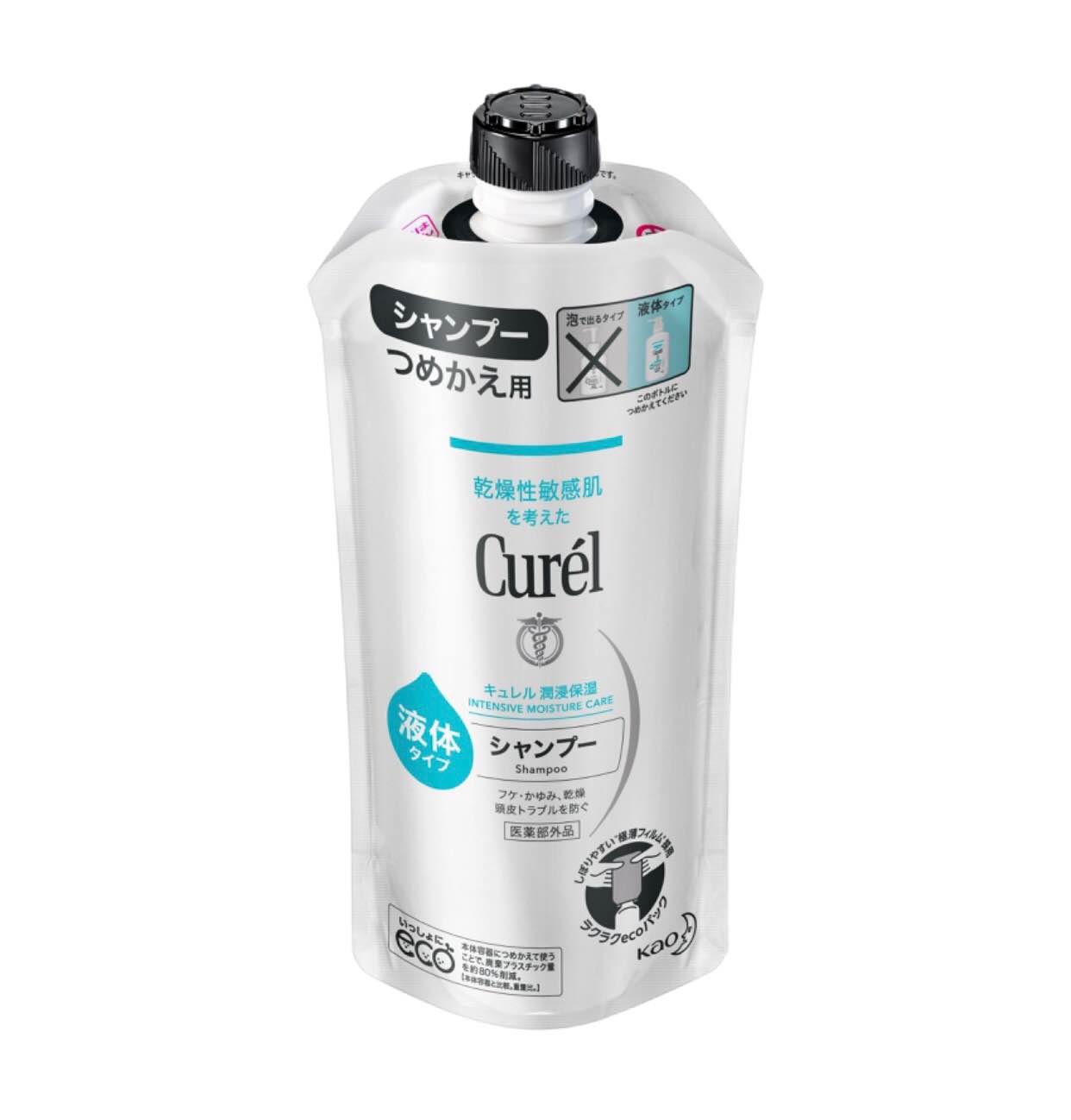 Curel Intensive Moisture Care Shampoo Refill 340 ml.