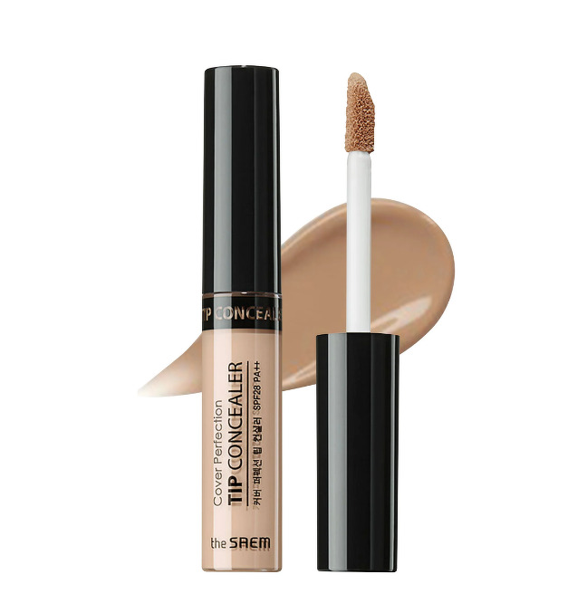 The Saem Cover Perfection Tip Concealer 6.5 g. #1.75 Middle Beige