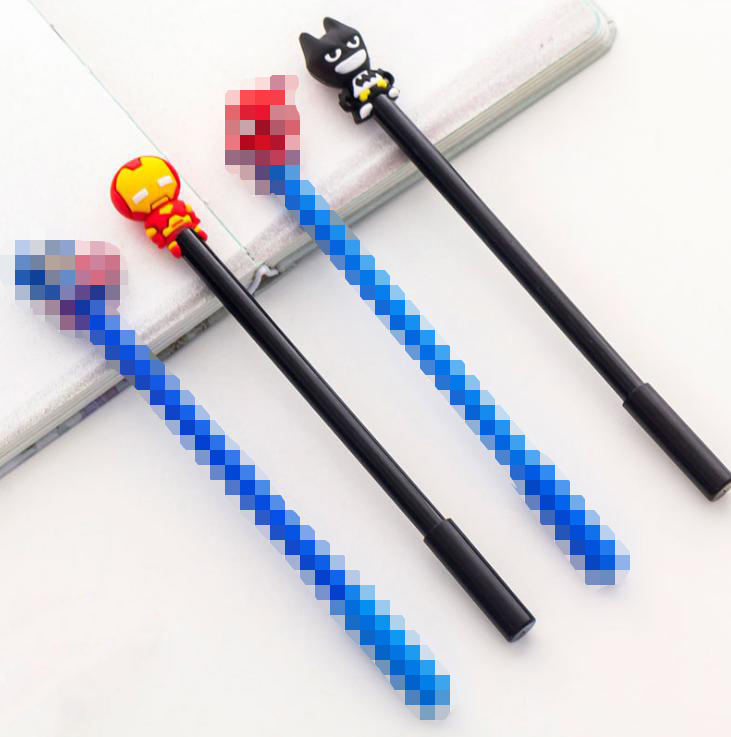 ปากกาตัวฮีโร่ [เจลน้ำเงิน] ชิ้นละ 4 บาท Ohwowshop