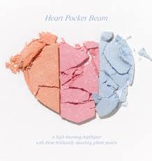 Peripera Heart Pocket Beam 3 Types 3.3 g. #01 Candy Topping