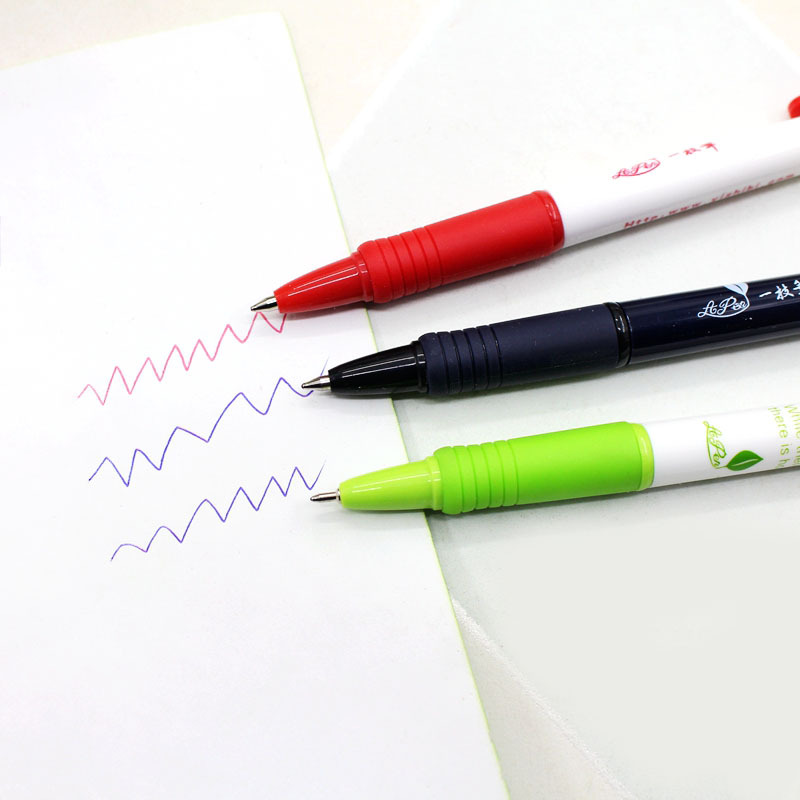🌈Ball Pen🌈ปากกากดลูกลื่น⚫🔵🔴0.5-0.7mm📌คละลายตามแบบ ✅พร้อมส่ง Ohwowshop ปากกา เครื่องเขียน สี