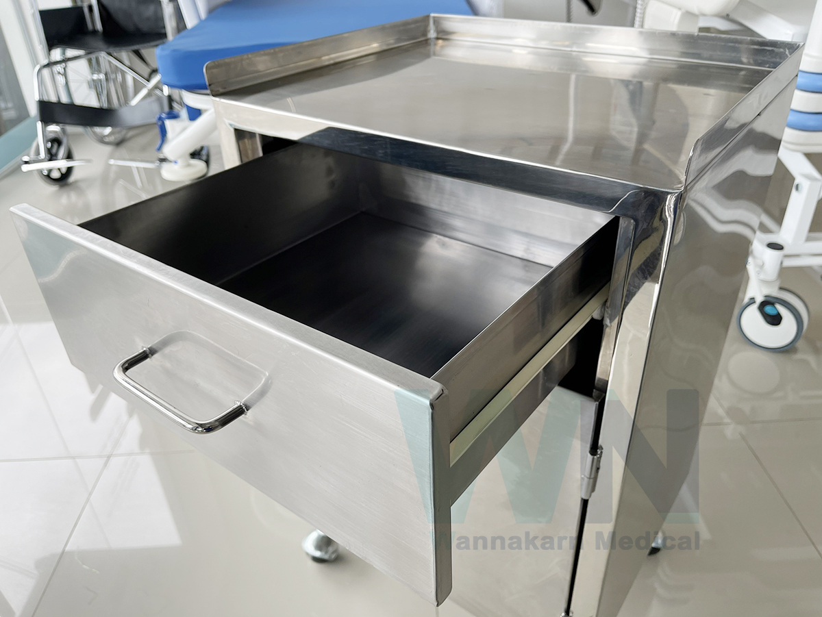 ตู้ข้างเตียง Stainless