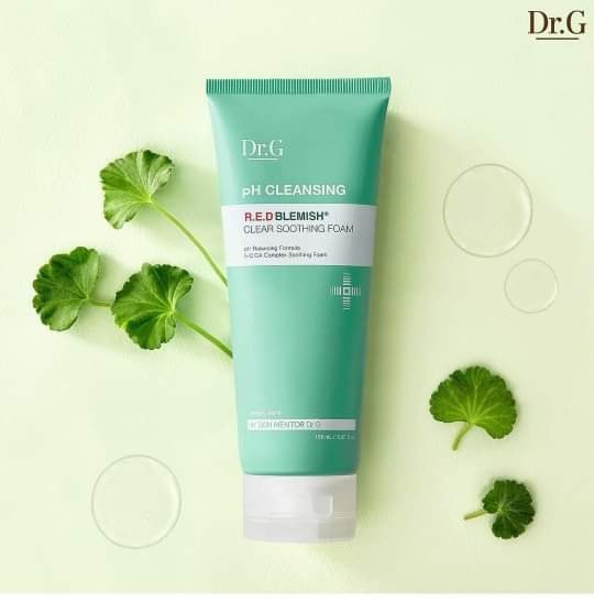 Dr.G pH Cleansing Red Blemish Clear Soothing Foam 30 ml.