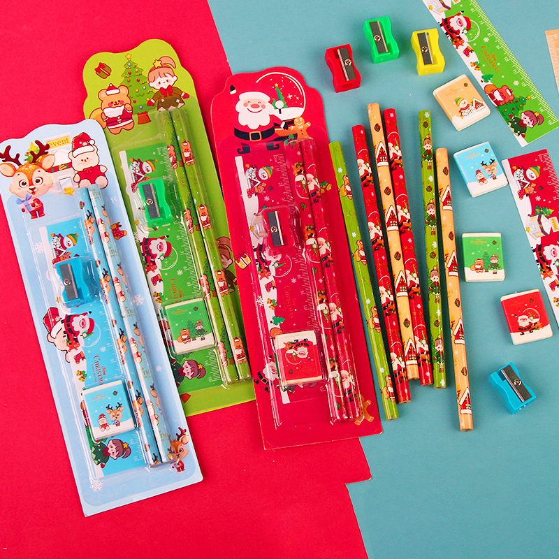 🌈ชุดดินสอ🌈รวมเครื่องเขียน คริสต์มาส📌เลือกลาย ชิ้นละ 8 บาท✔️พร้อมส่ง Ohwowshop เครื่องเขียน การ์ตูน เครื่องเขียน christmas