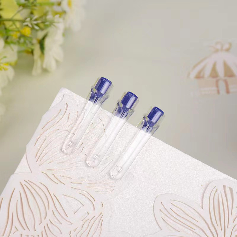 ⭐ปากกากดลูกลื่น🔵🔴⚫ด้ามใส 0.7 ด้าม 2 บาท [🎲เลือกสี] ✔️ พร้อมส่ง Ohwowshop ปากกา เครื่องเขียน จดบันทึก