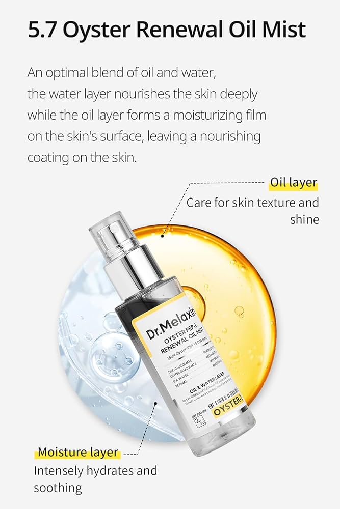 Dr. Melaxin Oyster Pep3 Renewal Oil Mist 100 ml.