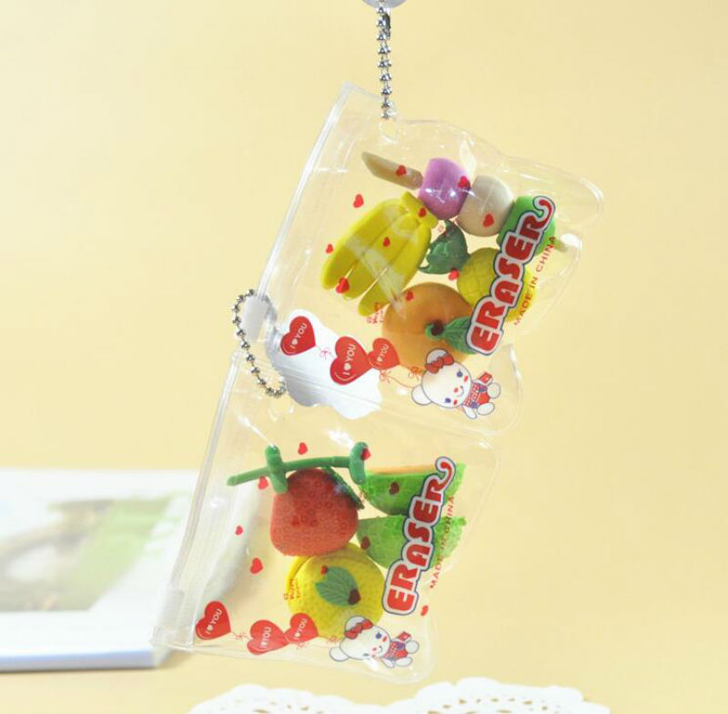 ยางลบถุงซิบ [คละลาย] ชิ้นละ 10 บาท Ohwowshop