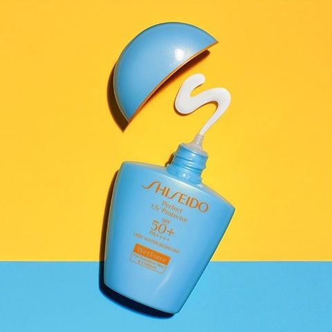 Shiseido Wet Force for Sensitive Skin & Children Perfect UV Protector SPF50+ PA++++ 50 ml.