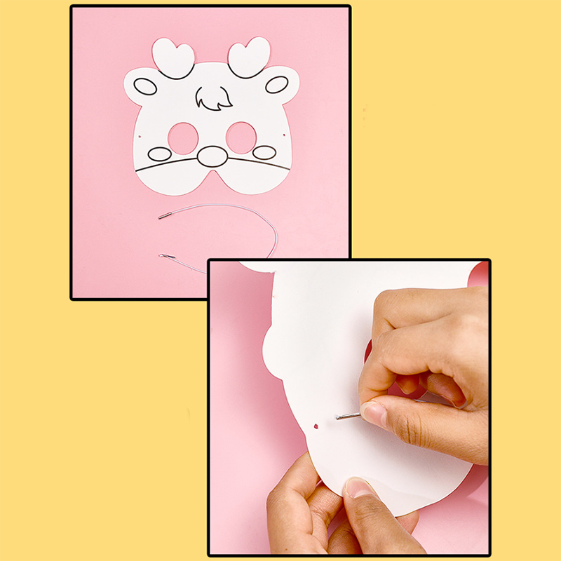 🎀🎄หน้ากาก รูปทรงการ์ตูน🎄🎀ระบายสี ลายการ์ตูนคริสมาส📌เลือกเลย สินค้าเริ่มต้นที่ 3 บาท✅พร้อมส่งOhwowshop อุปกรณ์ สี ศิลปะ เครื่องเขียน