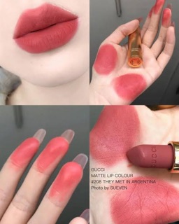 Gucci Rouge A Levres Mat Lip Colour 3.5 g. #208 They Met In Argentina