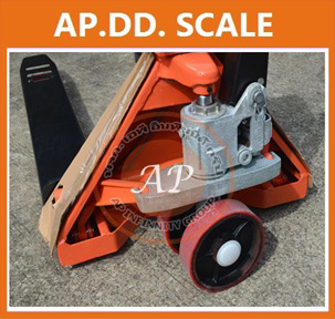 เครื่องชั่งรถยกพาเลท ยี่ห้อ ZEPPER รุ่น TA-A12 (Hand Pallet Scale) เครื่องชั่งน้ำหนักสินค้ารถพาเลท เครื่องชั่งรถพาเลท 2ตัน ค่าความละเอียด 1kg