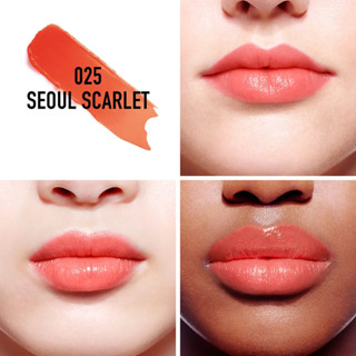 Dior Addict Lip Glow 3.5 g. #025 Seoul Scarlet (No Box)