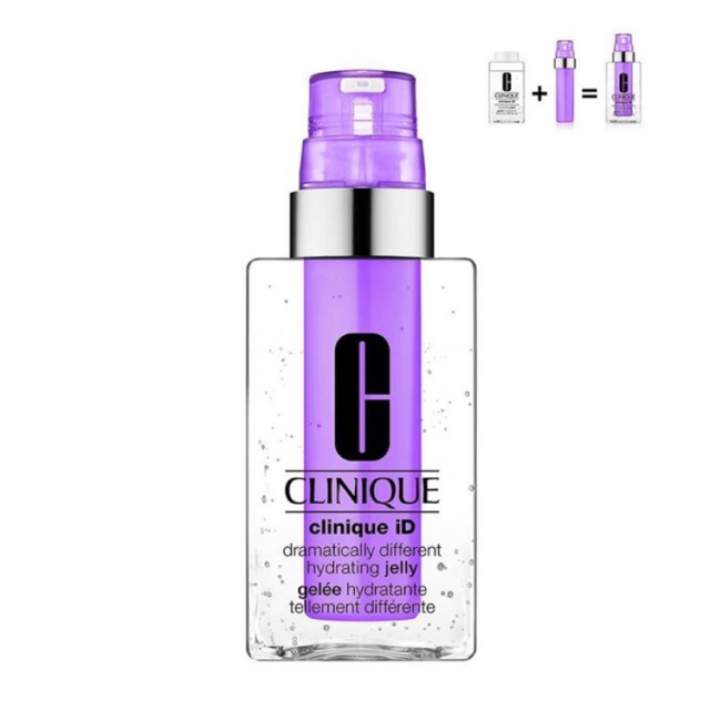 Clinique ID Dramatically Different Hydrating Jelly 115 ml.+10 ml. (Lines & Wrinkles) สีม่วง