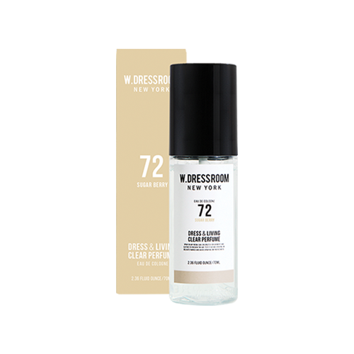 W.DRESSROOM Dress & Living Clear Perfume Portable 70 ml. #No.72 Sugar Berry