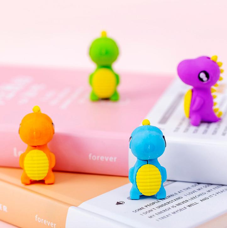 ยางลบไดโนเสาร์อ้วน ชิ้นละ 3 บาท ✔️พร้อมส่ง (🎲สุ่มลาย) Ohwowshop