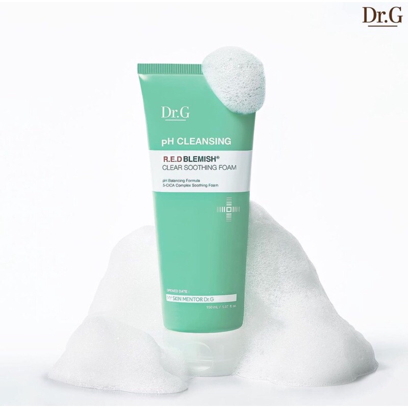 Dr.G pH Cleansing Red Blemish Clear Soothing Foam 30 ml.