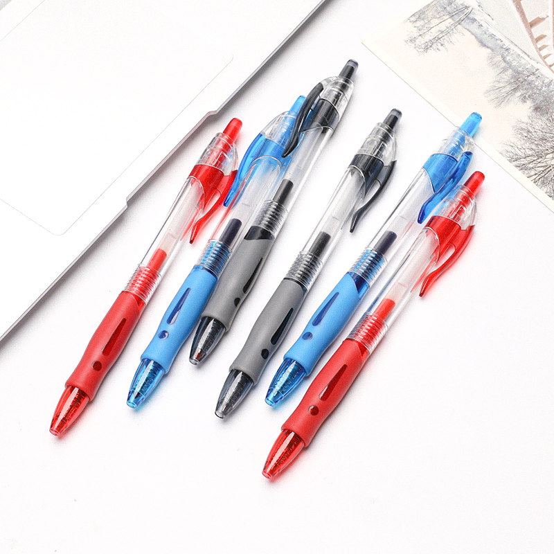 ⭐ปากกาลูกลื่น รุ่น GP-classic⭐🔵🔴⚫ไส้ปากกาขนาด 0.5mm📌เลือกสี✔️พร้อมส่งในไทย เครื่องเขียน
