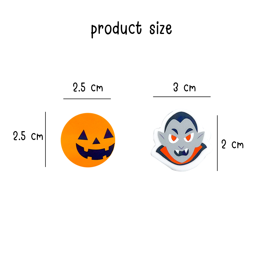 🔥☠ยางลบฮาโลวีน แพ็ค 3 ชิ้น😈halloween📌สินค้าเลือกแบบ✅พร้อมส่งในไทย ยางลบ เครื่องเขียน ลบคำผิดดินสอ