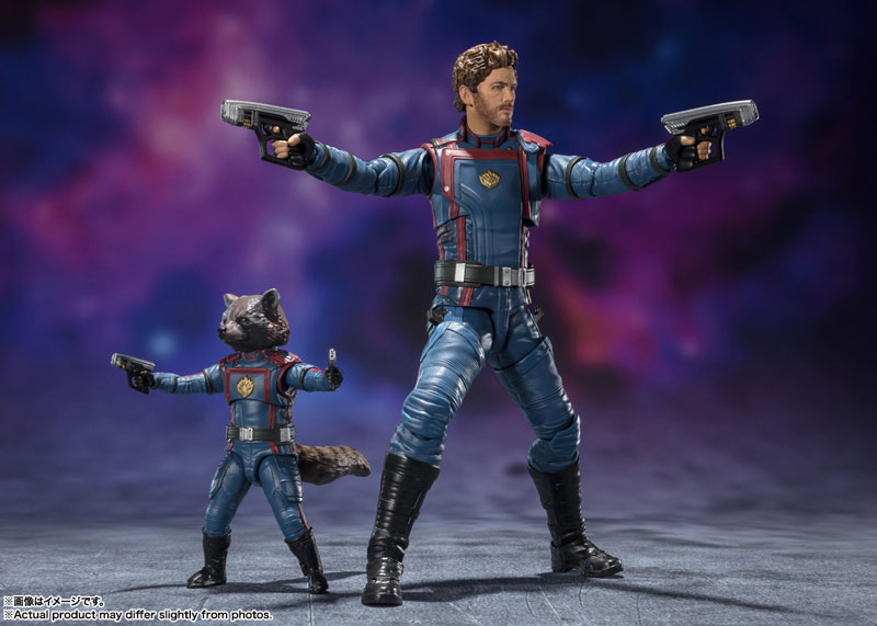 S.H.Figuarts Star Lord & Rocket Raccoon Guardians of the Galaxy: VOLUME 3