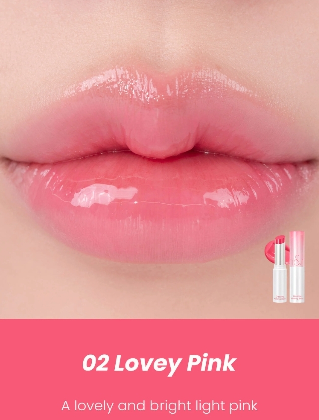 Rom&nd Glasting Melting Balm 3.5 g. #02 Lovey Pink