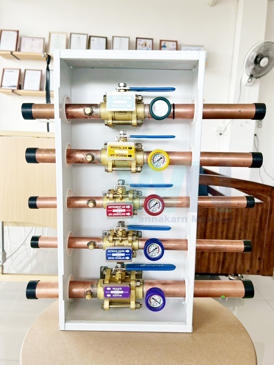 Arigmed Medical 5 Gas Zone Valve Box