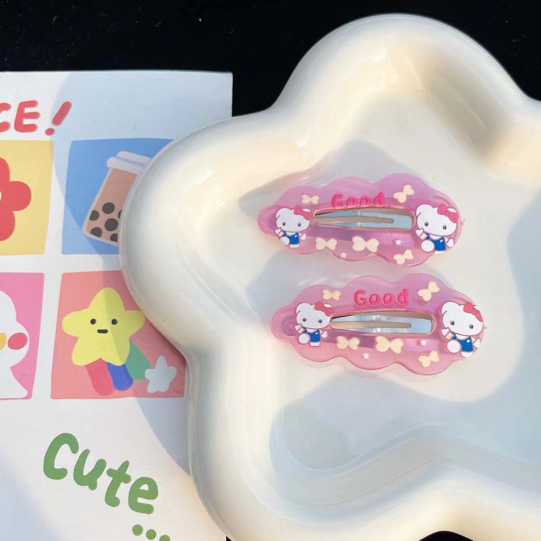 ⭐กิ๊บติดผม⭐🌼กิ๊บติดผมการ์ตูน ซานริโอ้สุ่มคละลาย✔️พร้อมส่งในไทย น่ารักสไตล์กิ๊บการ์ตูน