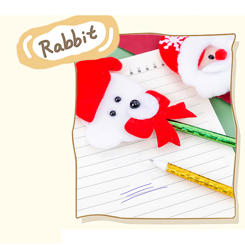 🎄⭐ปากกาลูกลื่น⭐🧸ตุ๊กตาคริสต์มาส🔵ไส้สีน้ำเงิน 0.7📌เลือกลาย ด้าม 7 บาท✔️พร้อมส่ง Ohwowshop ปากกาลายการ์ตูน ปากกาลูกลื่น