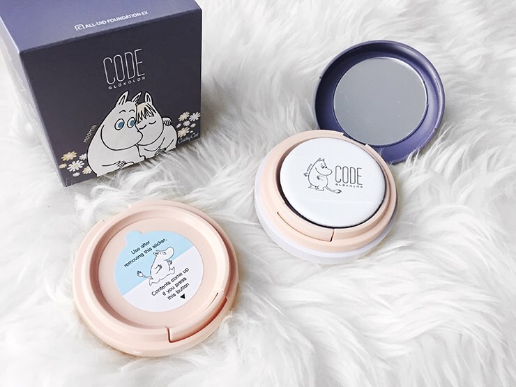 Code Glokolor x Moomin Edition C.All-Uid Foundation EX SPF45 PA+++ 30 g. #Medium ผิวขาว