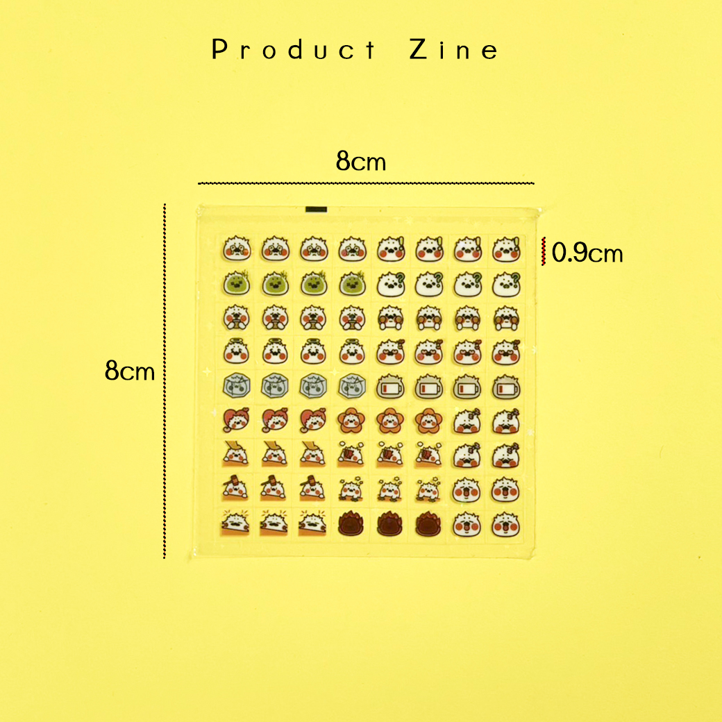 💖สติ๊กเกอร์ใสลายน่ารัก💖สติ๊กเกอร์ตกแต่งไดอารี่ แพลนเนอร์📌คละลาย✅ร้านไทยพร้อมส่ง สติกเกอร์ใสการ์ตูนใบน่ารัก