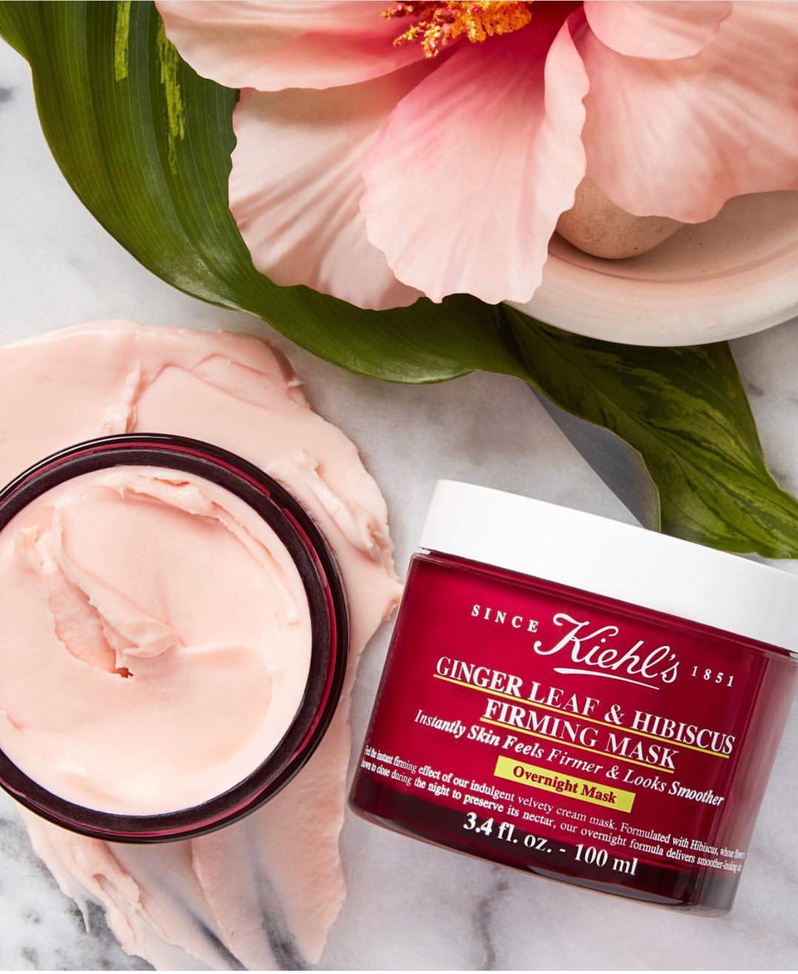 Kiehl's Ginger Leaf and Hibicus Firming Masque 14 ml.