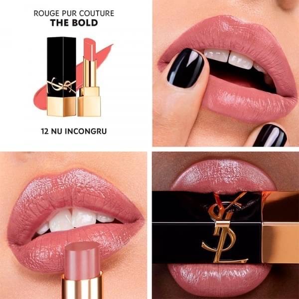 YSL Rouge Pur Couture The Bold Lipstick 0.8 g. #12 NU INCONGRU
