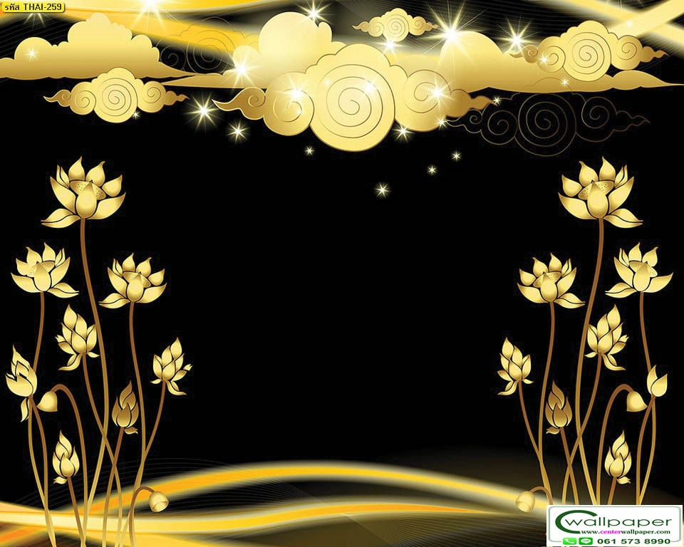 วอลเปเปอร์สั่งพิมพ์ภาพดอกบัว