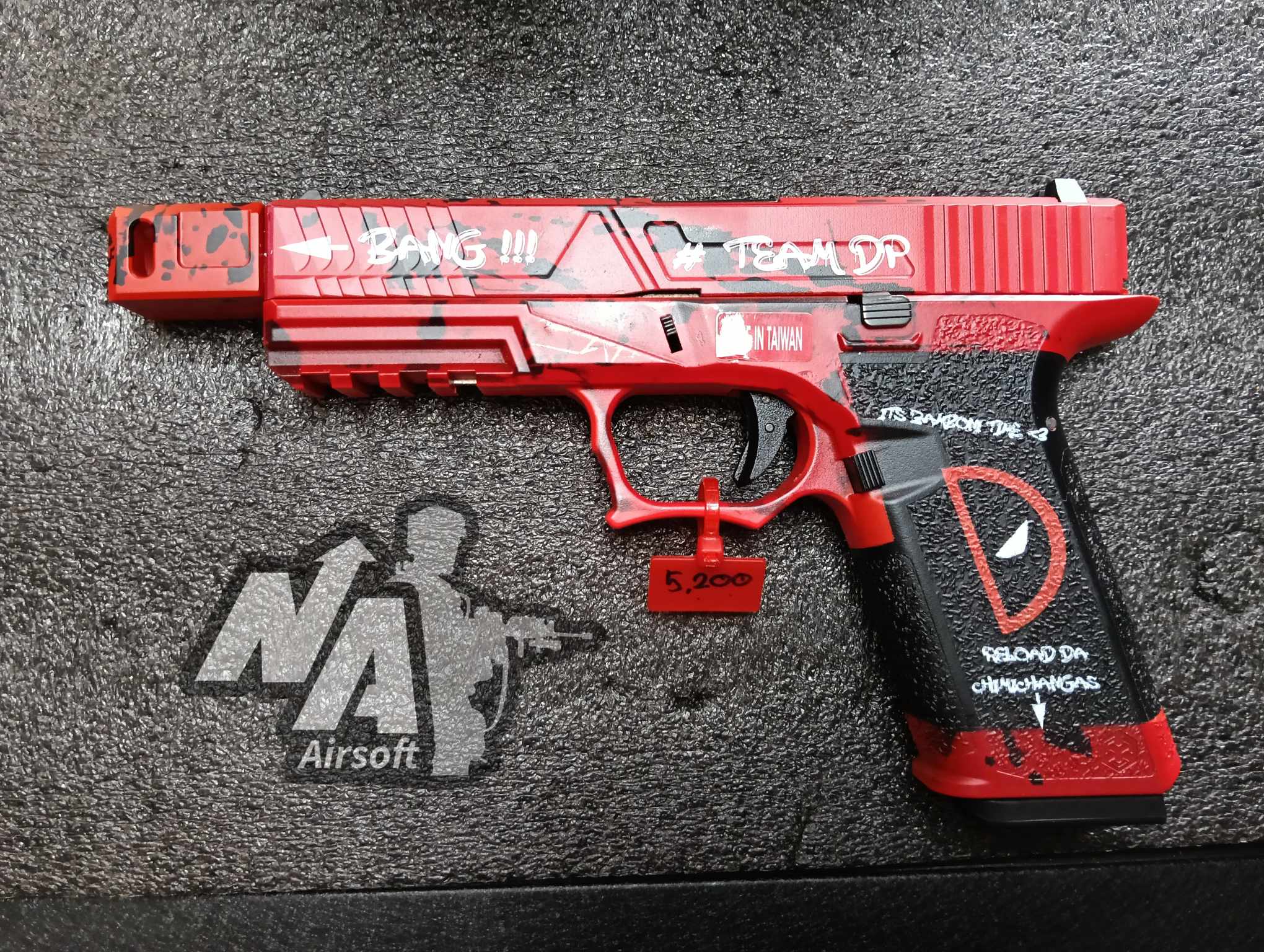 AW Custom Glock17 Deadpool (มือสอง)