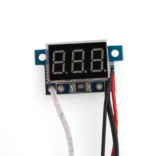 0-999mA 4V-30V Mini Digital Ammeter (Red LED | จอสีแดง)