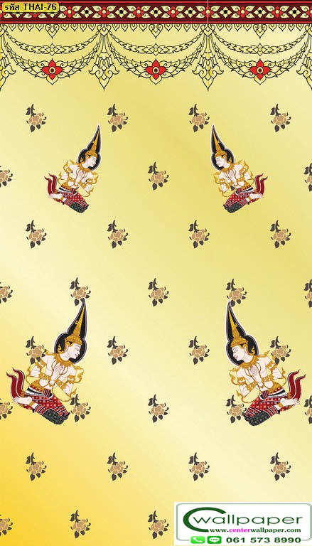 วอลเปเปอร์ลายเทพพนม THAI-78