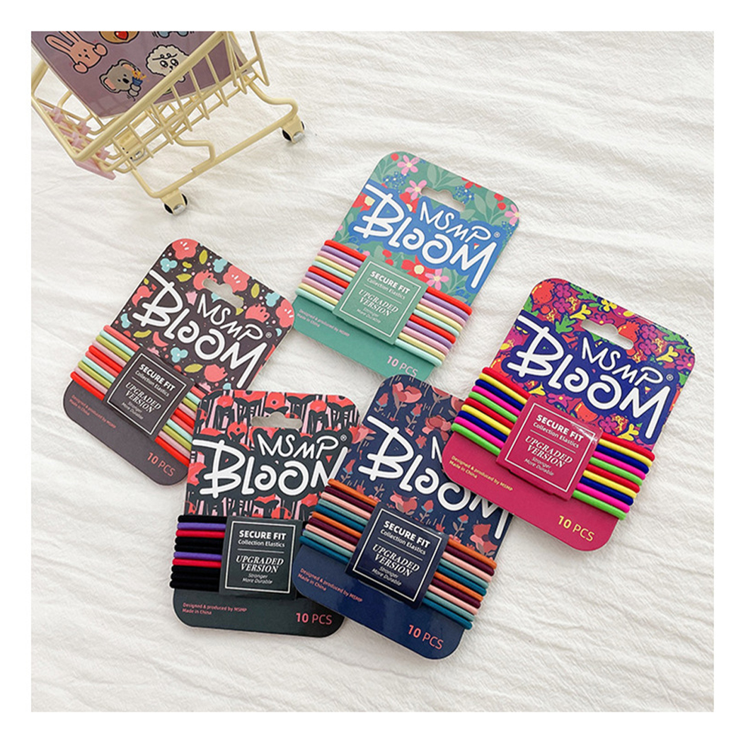 🔥สินค้าเกรด A🔥ยางยืดรัดผมหลากสีชนิดแผง 10ชิ้น📌เลือกแบบสินค้า ราคาแผงละ 20บาท ✔️พร้อมส่ง Ohwowshop ยางยืด ยางมัดผม ยางยืดรัดผมเกาหลี ยางรัดผม มัดผม