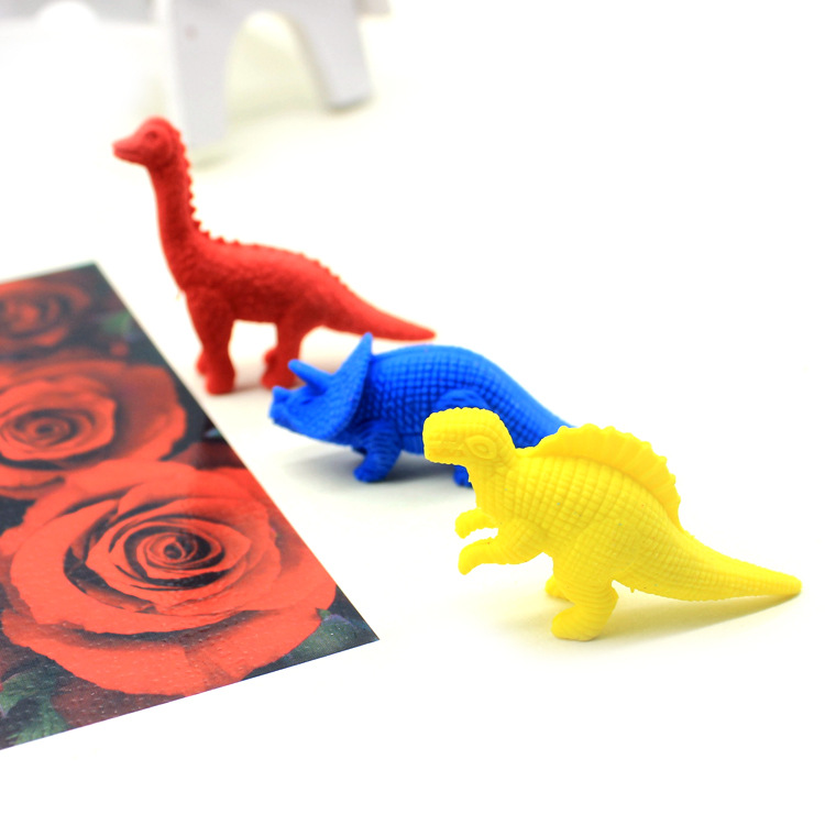 🌈ยางลบรูปทรง🦕🦖ยางลไดโนเสาร์ หลาก สุ่มคละสี✅พร้อมส่งในไทย ยางลบ เครื่องเขียน ลบคำผิดดินสอ