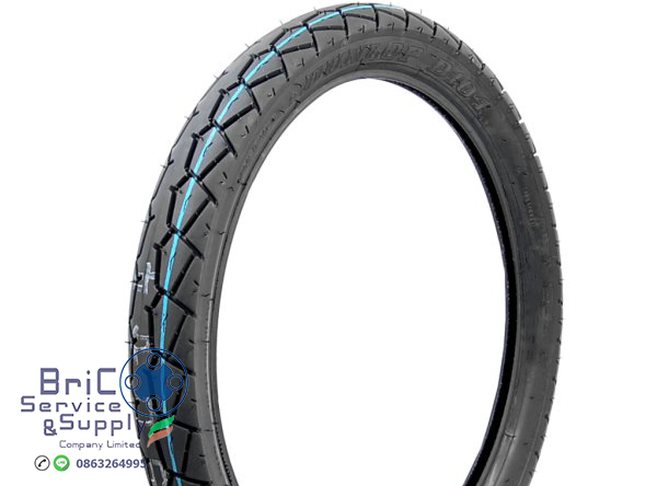 DUNLOP ยางนอกมอเตอร์ไซค์ ลาย D104 ขนาด 90/90-17