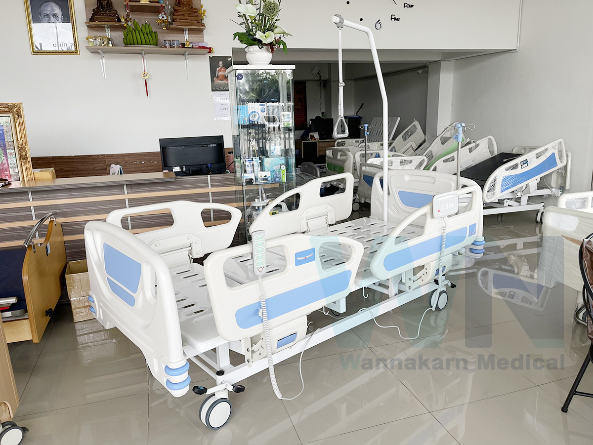 5 Function Medical Bed MK-C-08 เตียงผู้ป่วยปรับระดับด้วยไฟฟ้า 5 ฟังก์ชั่น