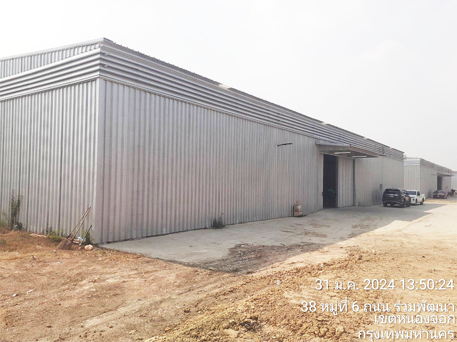 โกดังว่างให้เช่าหนองจอกลาดกระบัง984ตรม.หลัง E ราคา 103,400 บาท ต่อเดือน